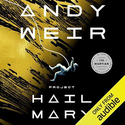 Project Hail Mary Audiobook Cover