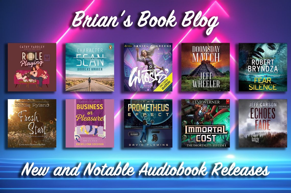 New and Notable Audiobook Releases for the Week of July 8th on Steve’s Book Blog