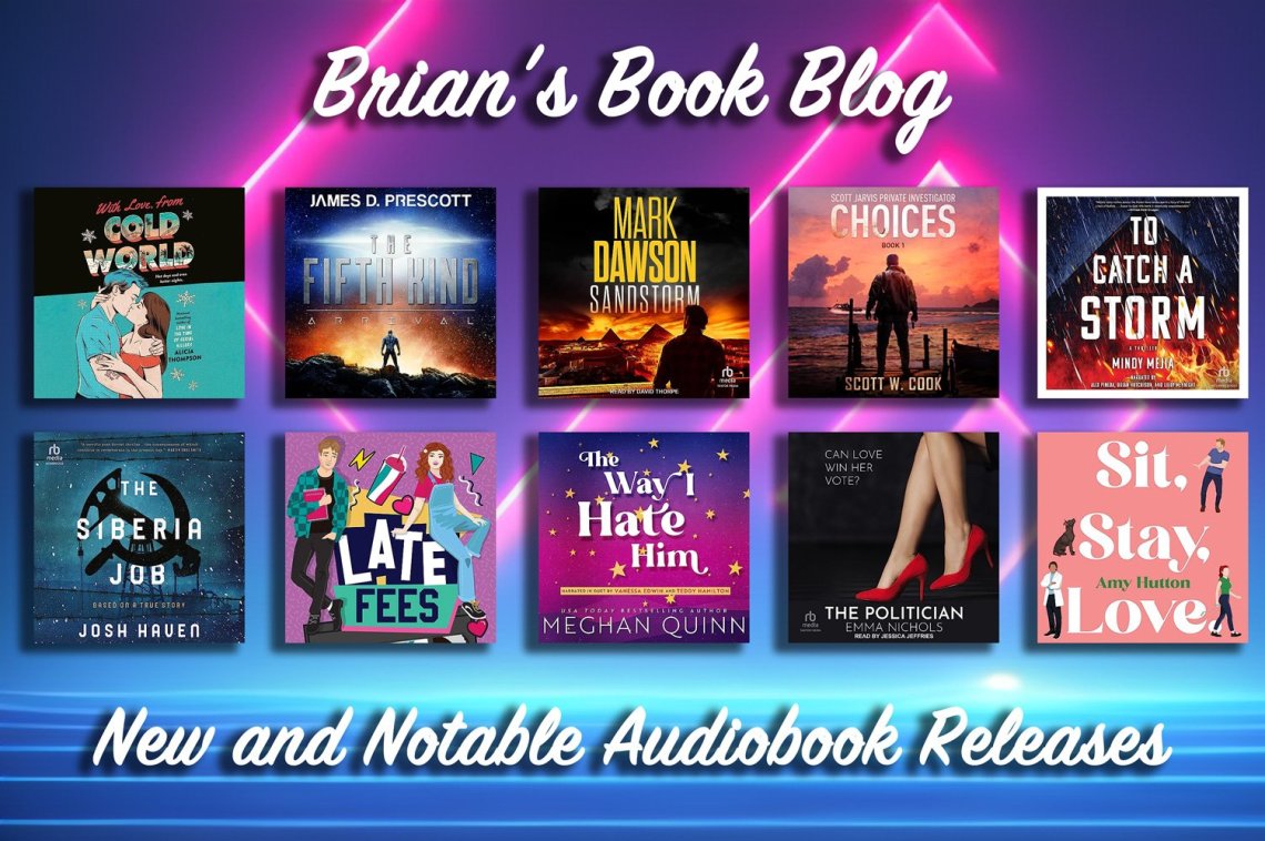 New and Notable Audiobook Releases for the Week of August 5th on Steve’s Book Blog